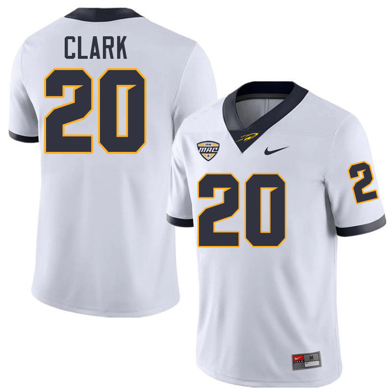 Sevaughn Clark Toledo Jersey,Toledo Rockets #20 Sevaughn Clark Jersey Youth College-White